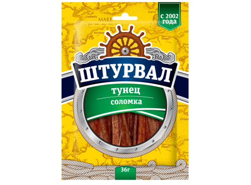 Тунец соломка 36г