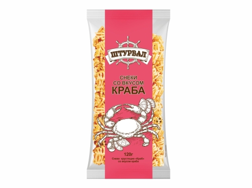 Снеки со вкусом краб 120г