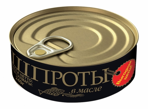 Шпроты в масле Выгодная цена 240г