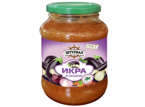 Икра баклажанная 480г