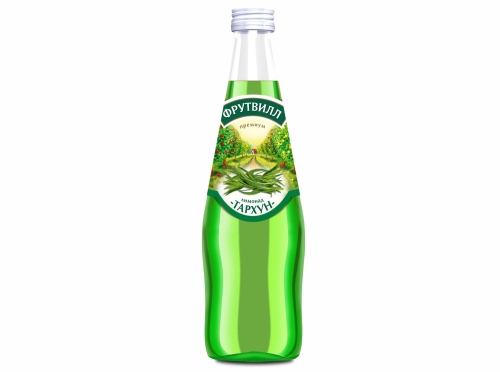 Напиток безалкогольный сильногазированный "Тархун" 0,5л