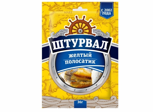 Желтый полосатик 36г