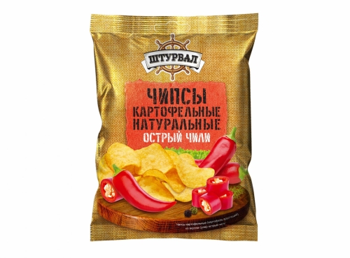 Чипсы со вкусом острого чили 70г