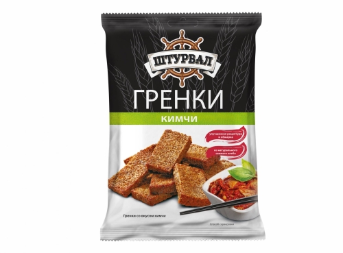 Гренки ржаные со вкусом кимчи 100г