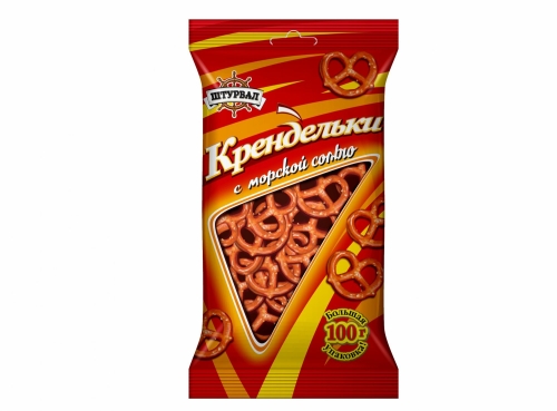 Крендельки с морской солью 100г