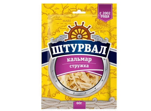 Кальмар стружка 60г